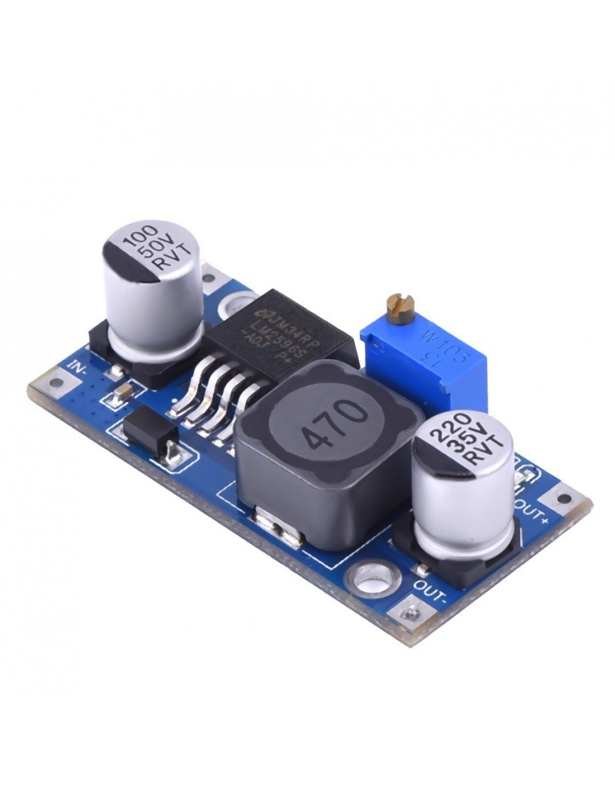 Karazzo Eboot 5 Pack LM2596 DC to DC Buck Converter 3.0-40V to 1.5-35V Power Supply Step Down Module 