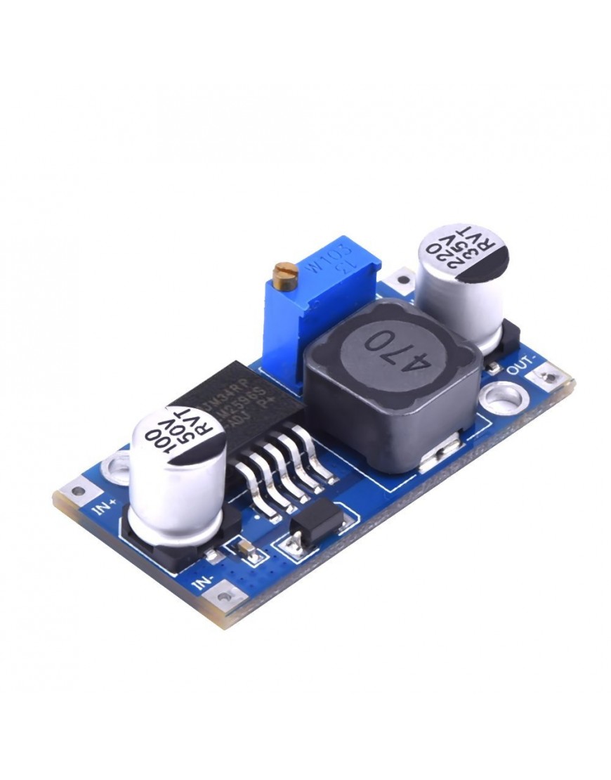 Karazzo Eboot 5 Pack LM2596 DC to DC Buck Converter 3.0-40V to 1.5-35V Power Supply Step Down Module 