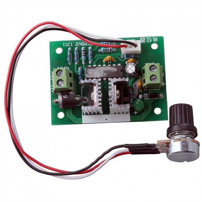 Karazzo Upgraded 12V-24V 3A DC Motor Speed Controller PWM Controller One-way Speed Governor